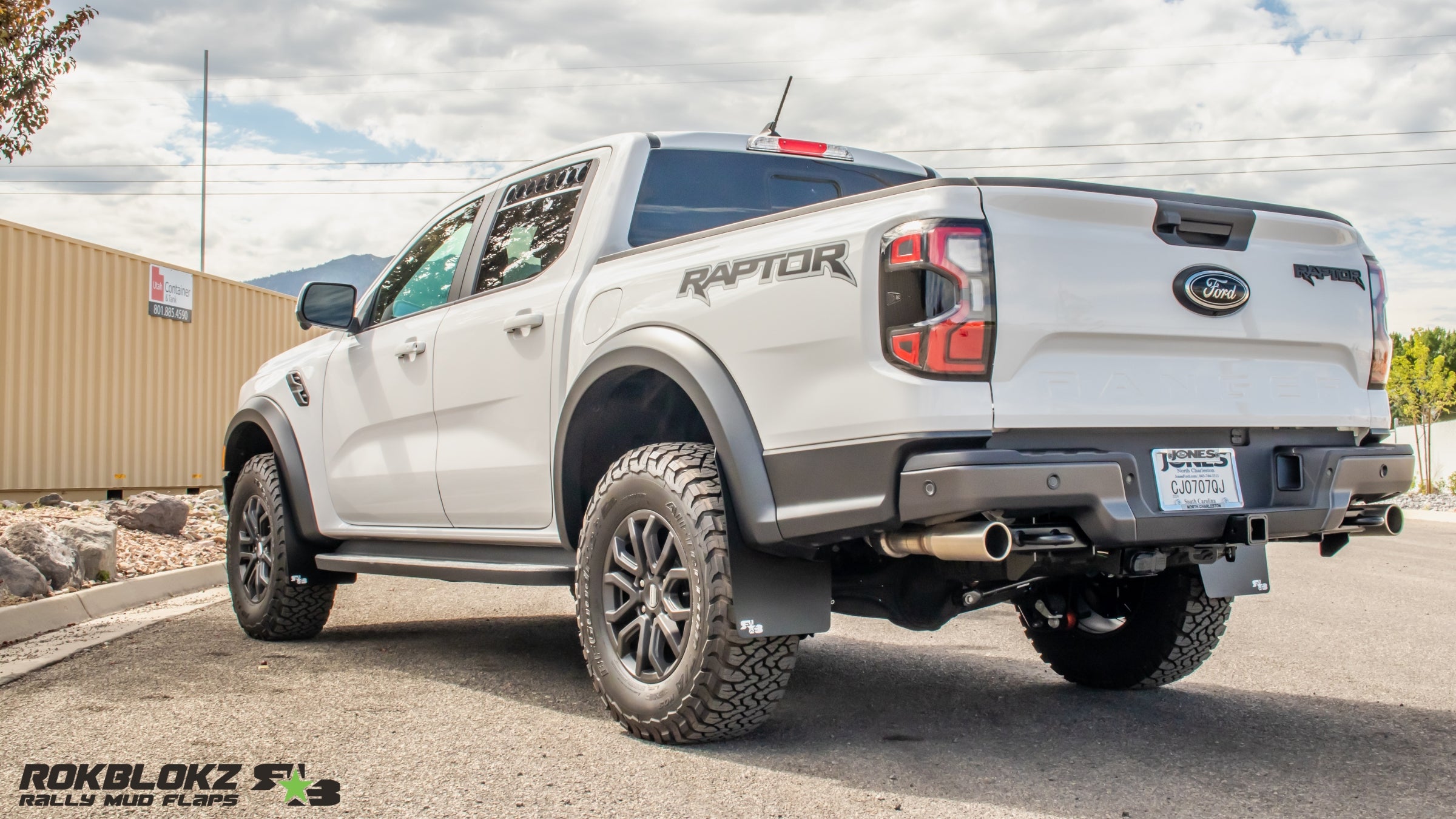 Ford Ranger RAPTOR 2024+ Mud Flaps — RokBlokz
