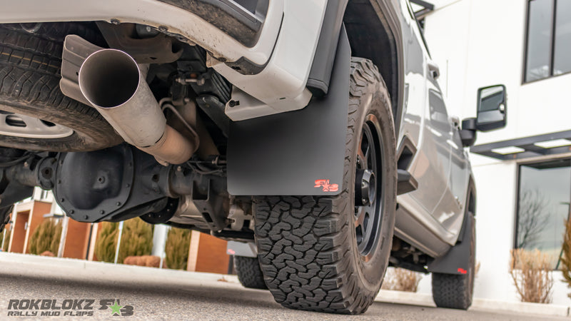 2020+ GMC Sierra HD Featuring Rokblokz High Clearance Rally Flaps - R Rear 