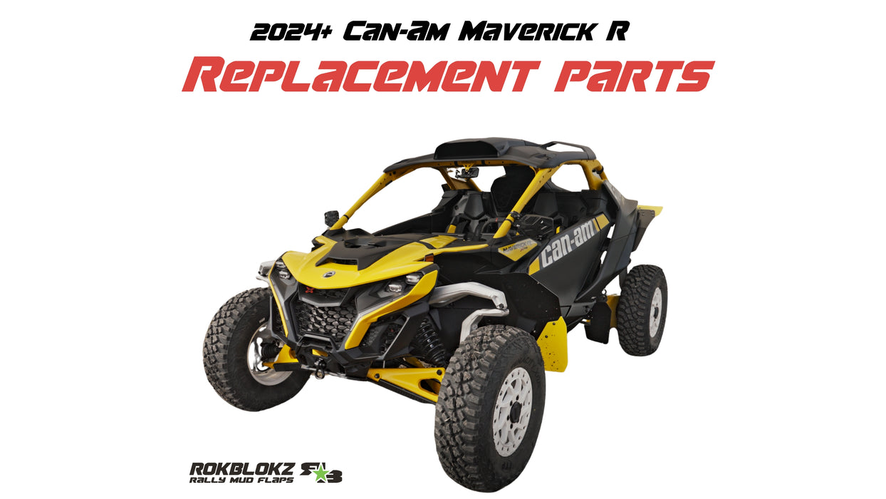 Maverick R Replacement Accents & Trailing Arm Flaps