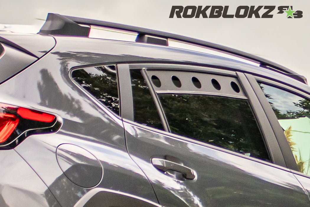 2024 Subaru Crosstrek Featuring Rokblokz Window Vents