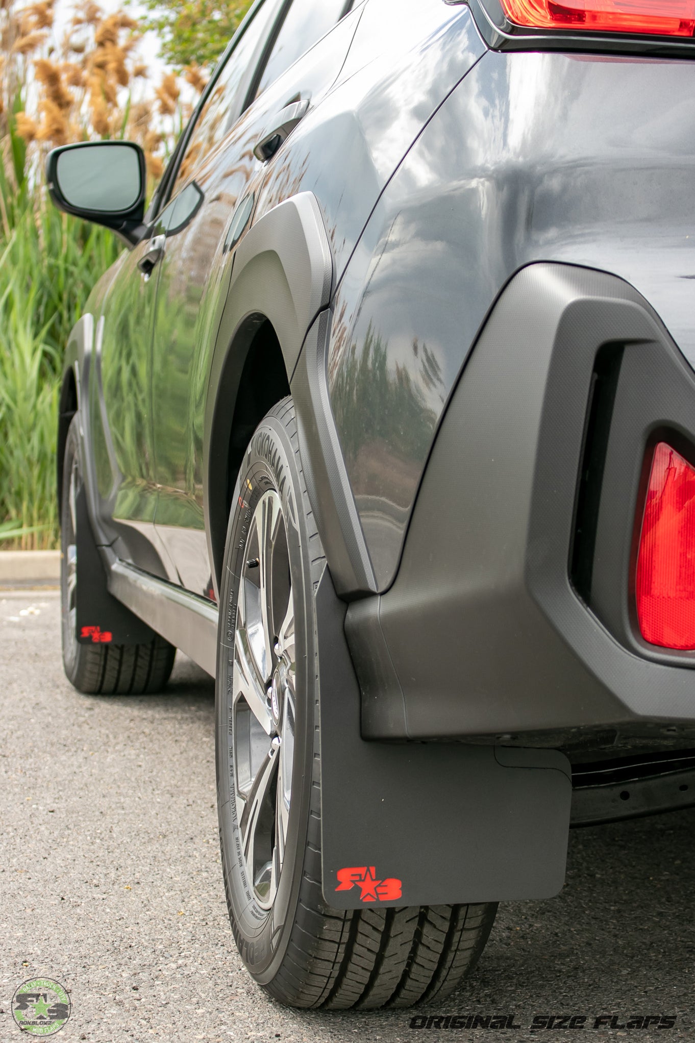 Subaru Crosstrek 2024+ Rally Mud Flaps — RokBlokz