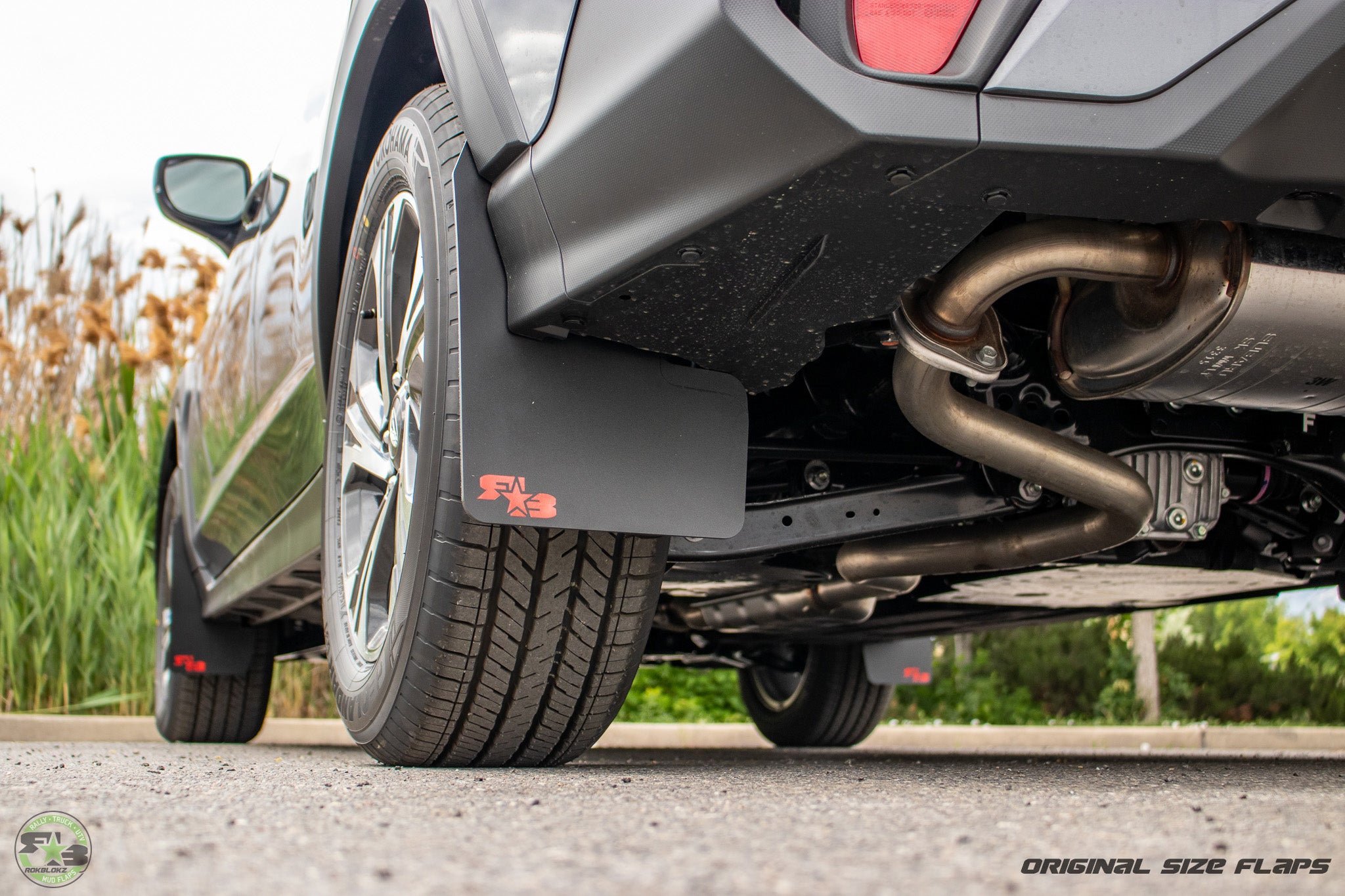 Subaru Crosstrek 2024+ Rally Mud Flaps — RokBlokz