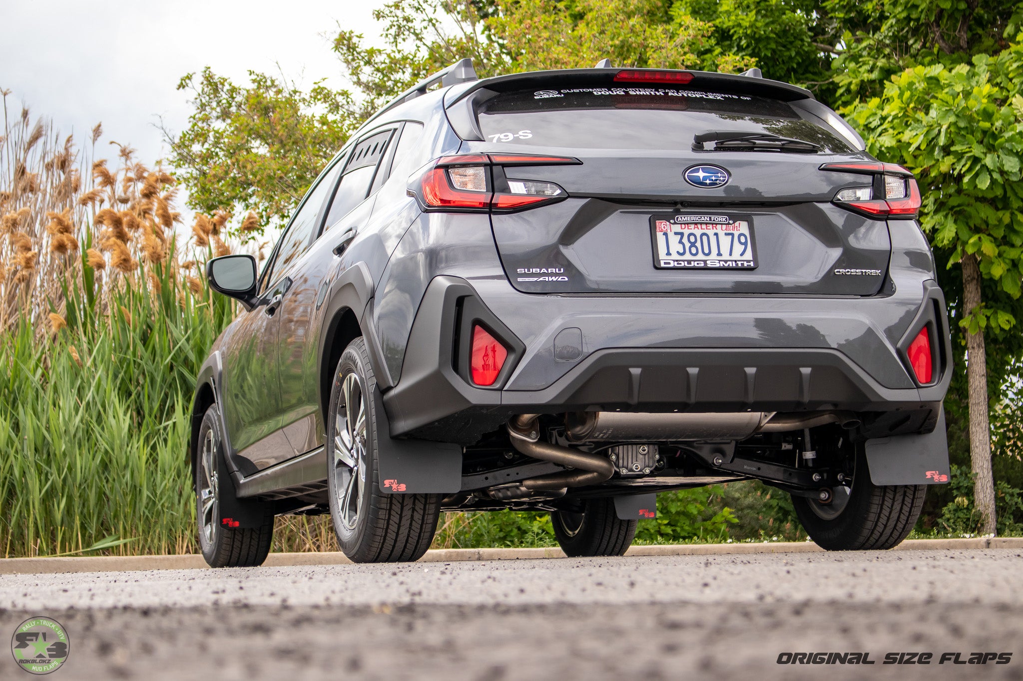 Subaru Crosstrek 2024+ Rally Mud Flaps — RokBlokz