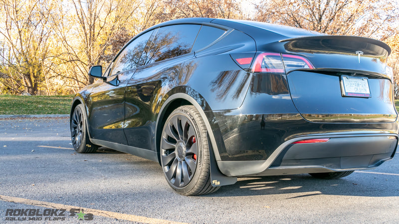 Tesla Model Y 2020-2024 Rally Mud Flaps