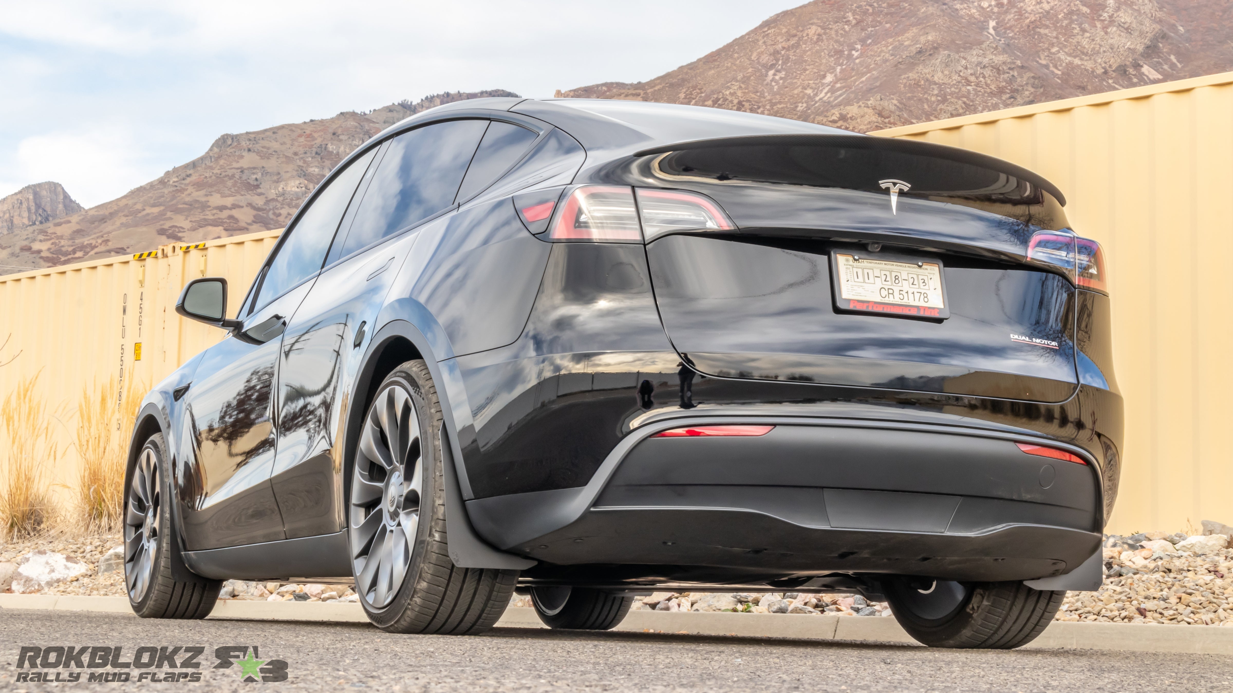 Tesla Model Y 2020-2024 Splash Guards — RokBlokz