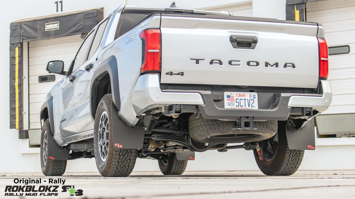 Toyota Tacoma TRD Off-road (4th Gen) 2024+ Rally Mud Flaps