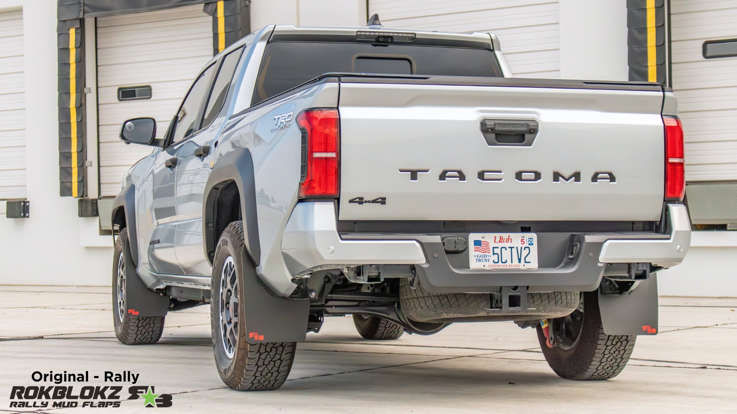 2024+ Toyota Tacoma Mud Flaps | Rally | Rokblokz — RokBlokz