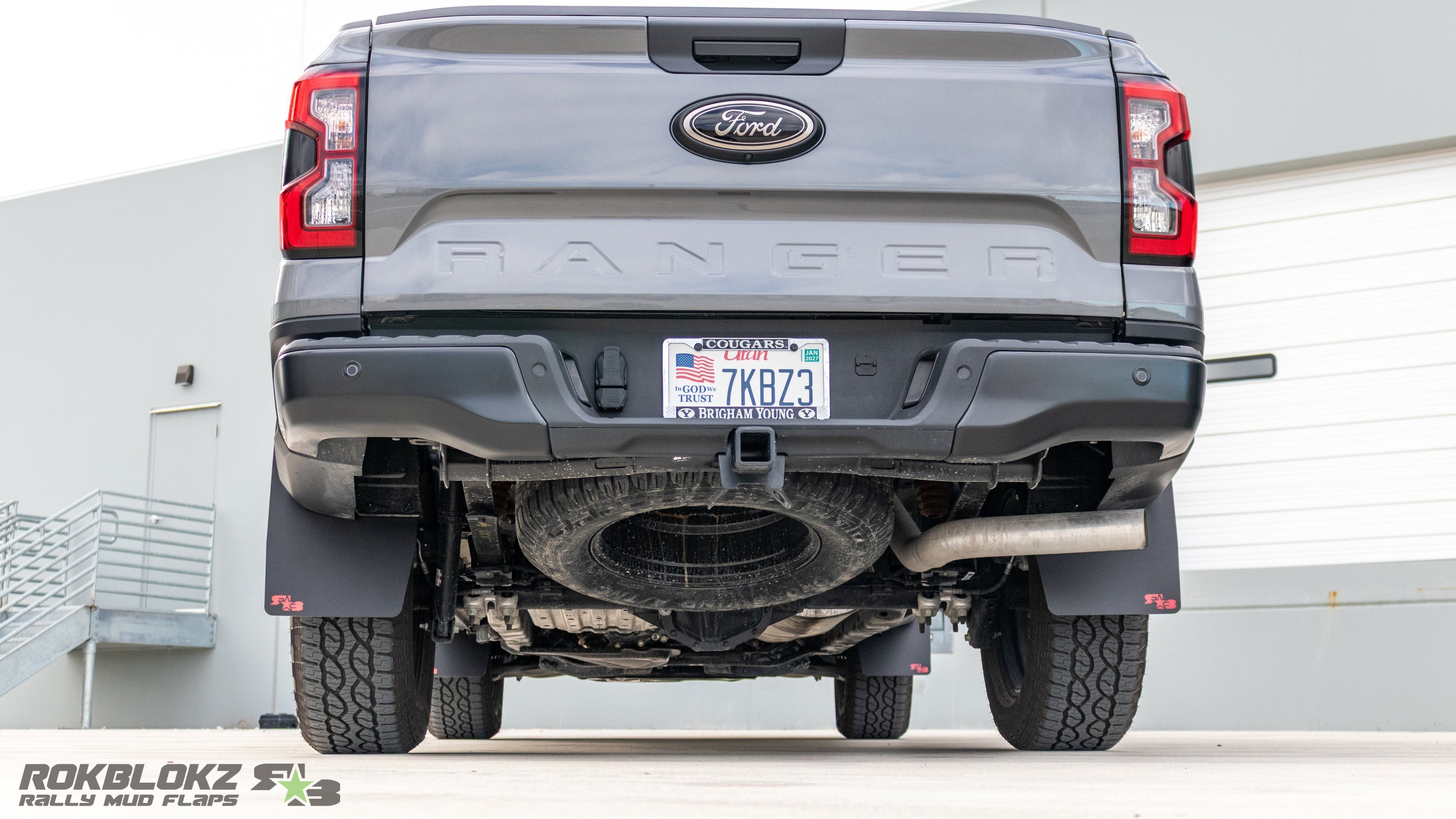 Ford Ranger 2024+ Mud Flaps — RokBlokz
