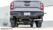 Ford Ranger equipped with Rokblokz Rally Mud Flaps - rear view