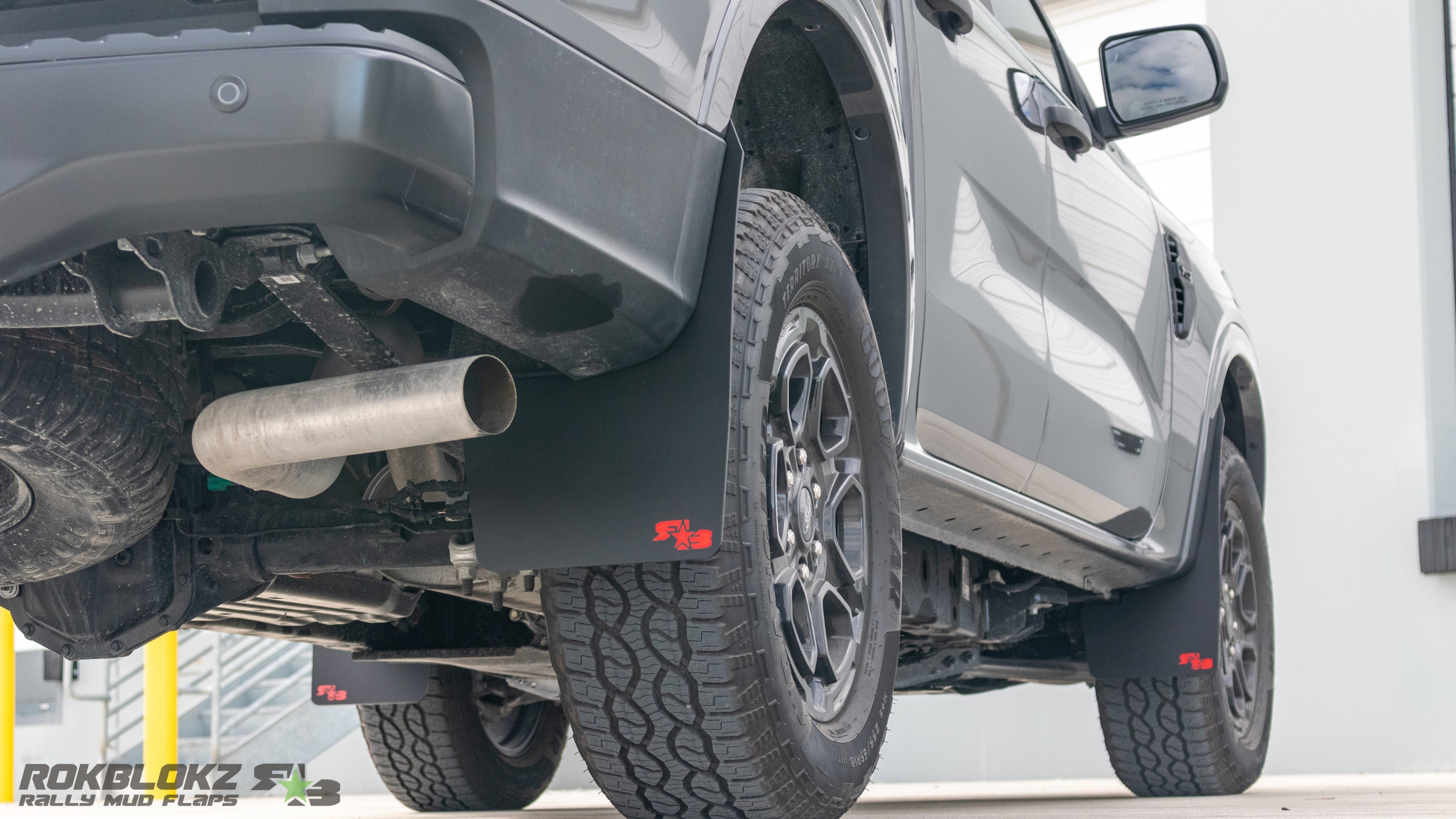 Ford Ranger 2024+ Mud Flaps — RokBlokz
