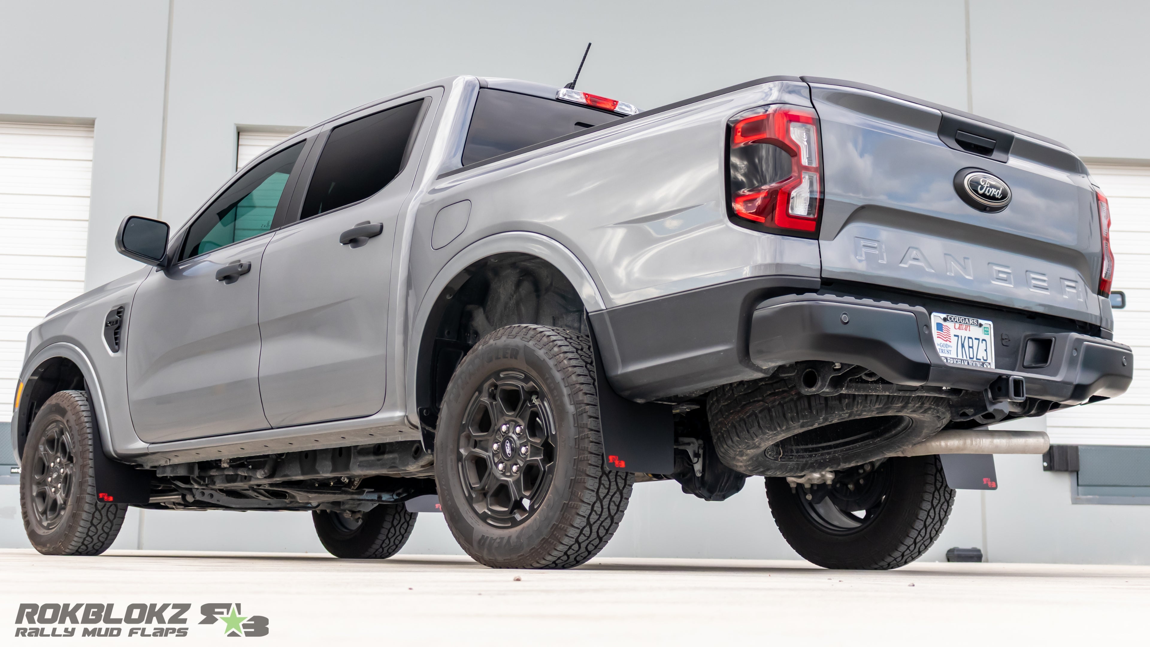 rokong  Ford Ranger 2024+ Mud Flaps — RokBlokz