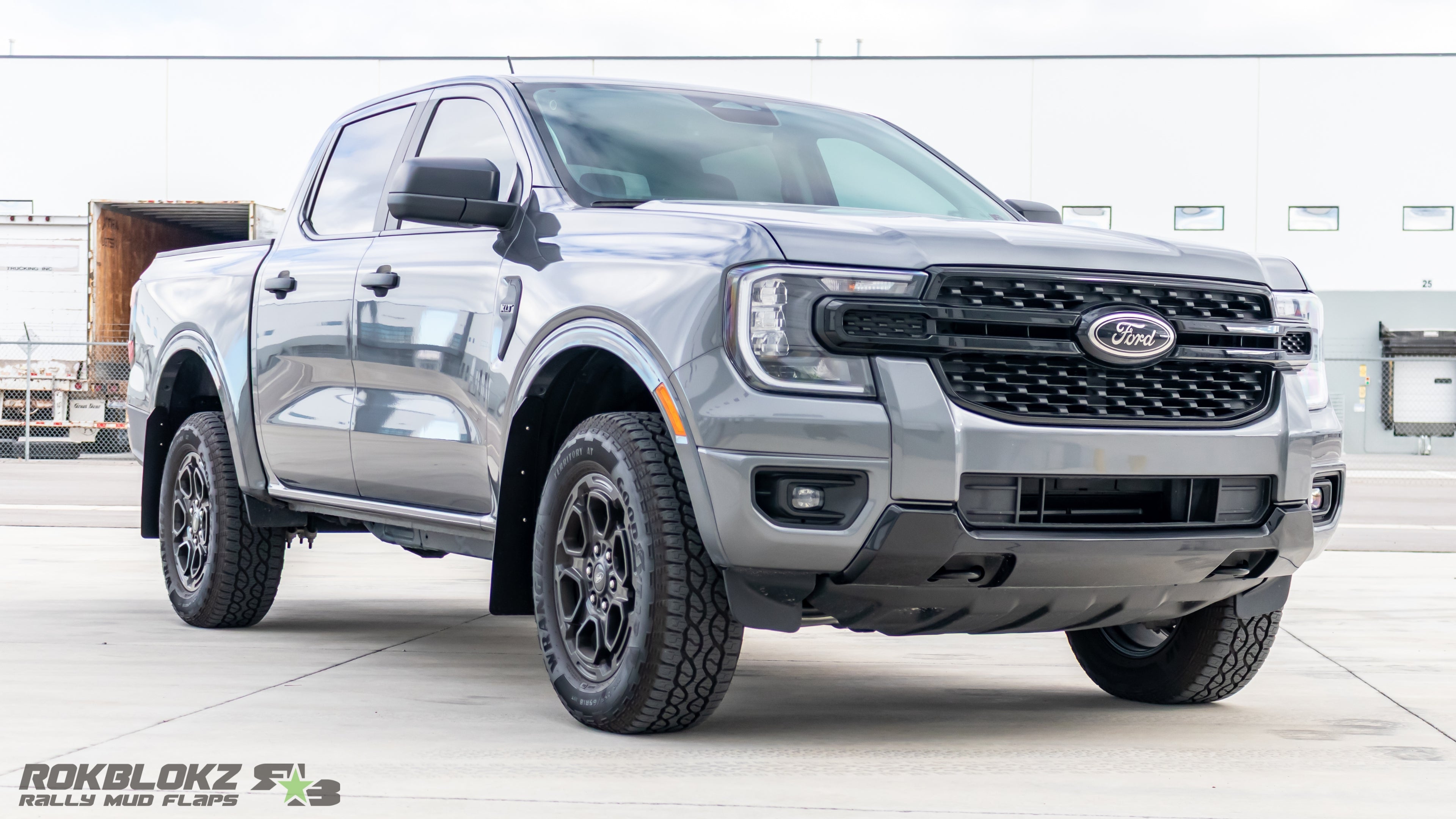Ford Ranger 2024+ Mud Flaps — RokBlokz