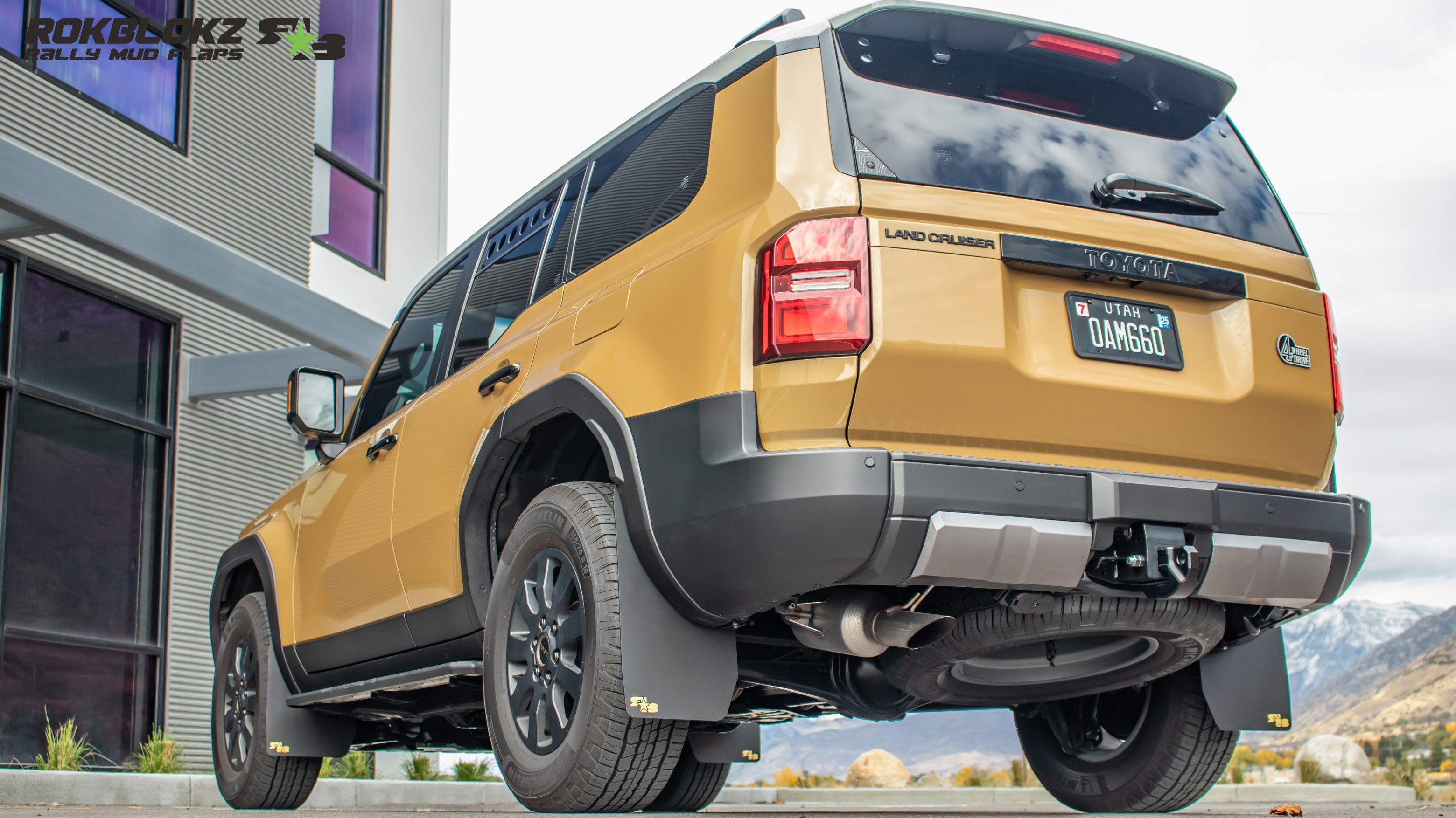 Toyota Land Cruiser 2024+ Mud Flaps — RokBlokz