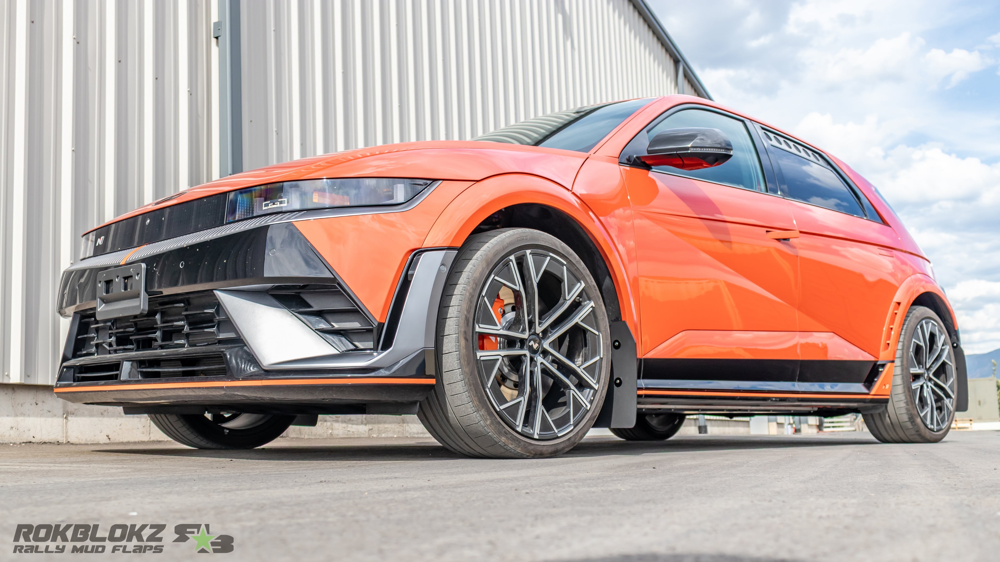 Hyundai IONIQ 5 N 2024+ Rally Mud Flaps — RokBlokz