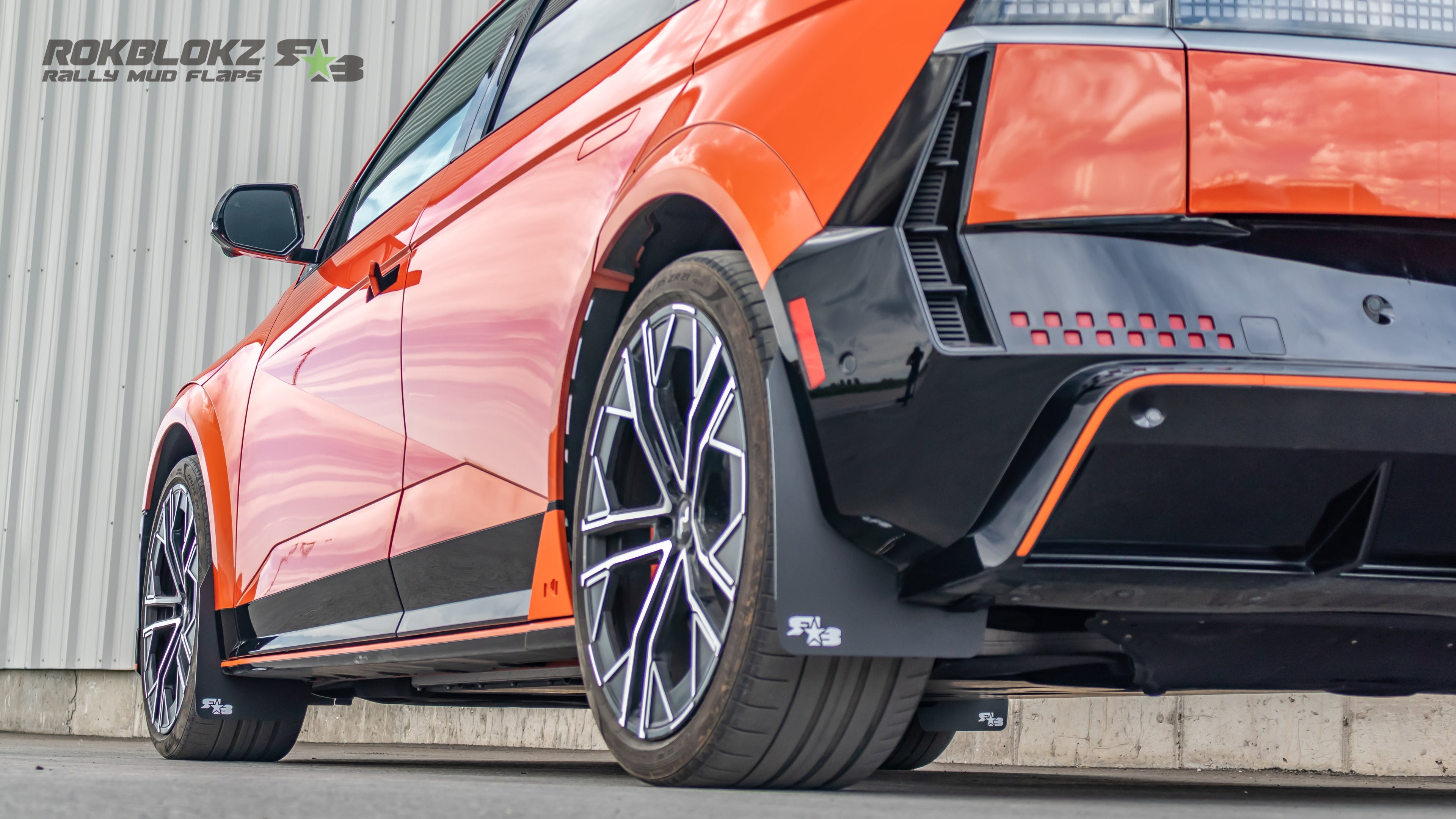 Hyundai IONIQ 5 N 2024+ Rally Mud Flaps — RokBlokz