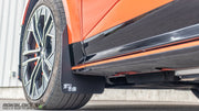2025 Hyundai Ioniq 5 N featuring Rokblokz Rally Mud flaps -front flap
