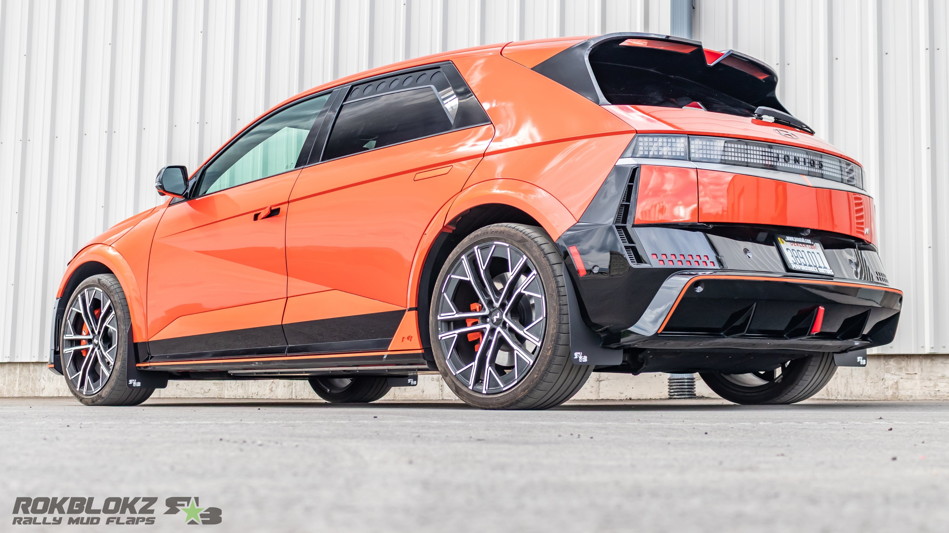 hauuuk☆ Hyundai IONIQ 5 N 2025+ Rally Mud Flaps — RokBlokz