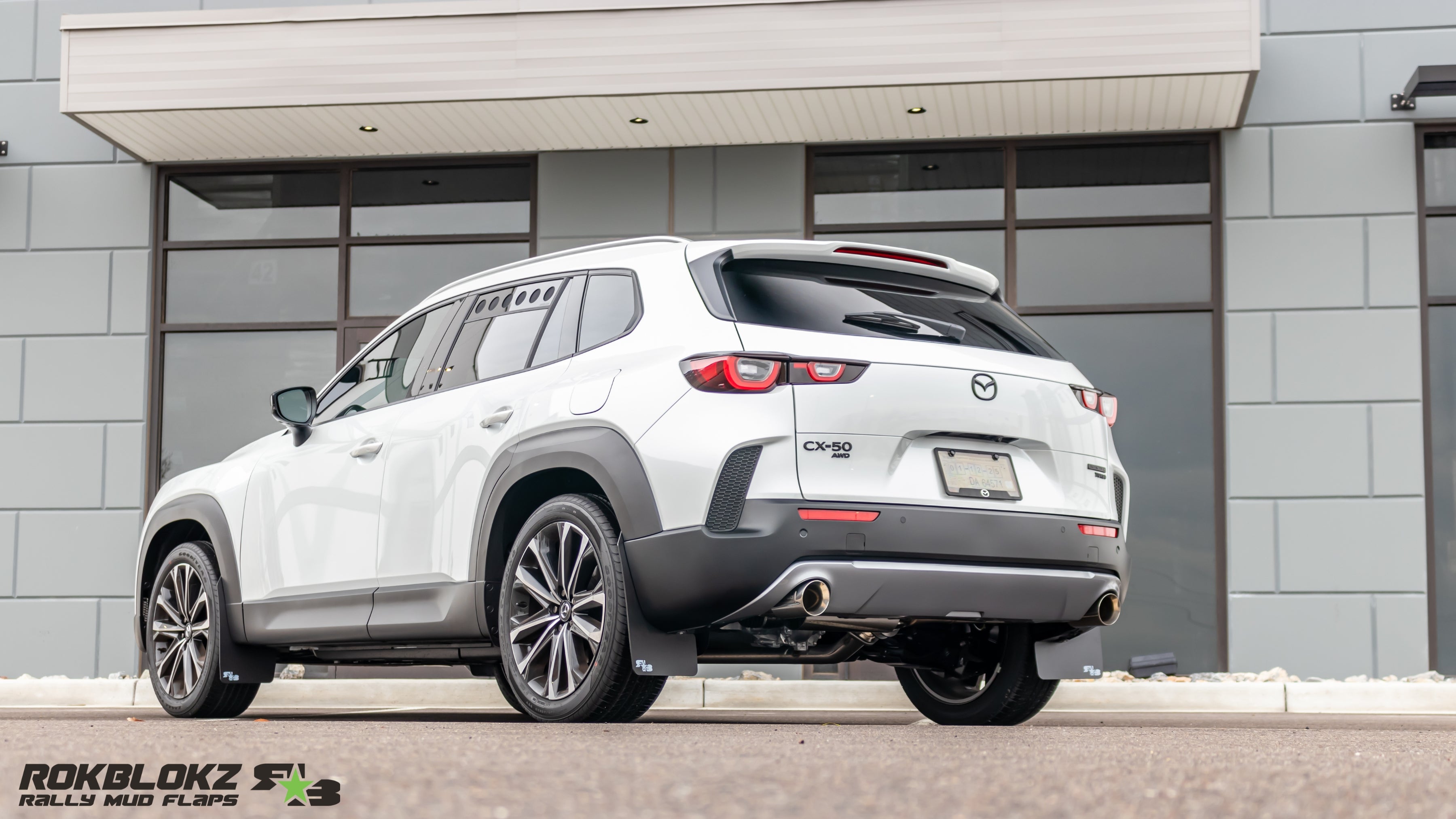 Mazda CX-50 2023+ Rally Mud Flaps — RokBlokz