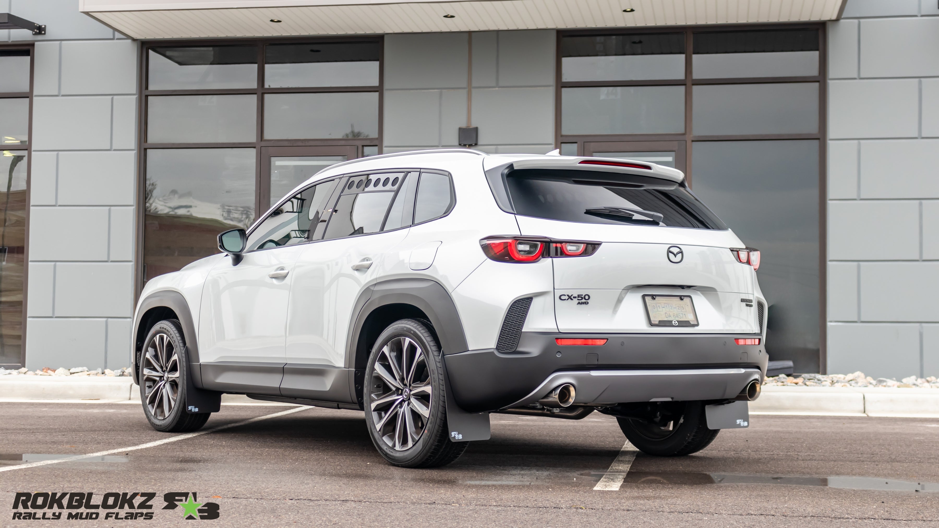 Mazda CX-50 2023+ Rally Mud Flaps — RokBlokz