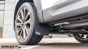 2023+ Mazda CX-50 featuring Rokblokz Rally Mud Flaps in Black - Front Flap