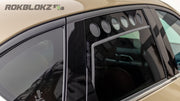 2025 Mazda CX-5 Carbon Ft. Rokblokz Window Vents - up close 2