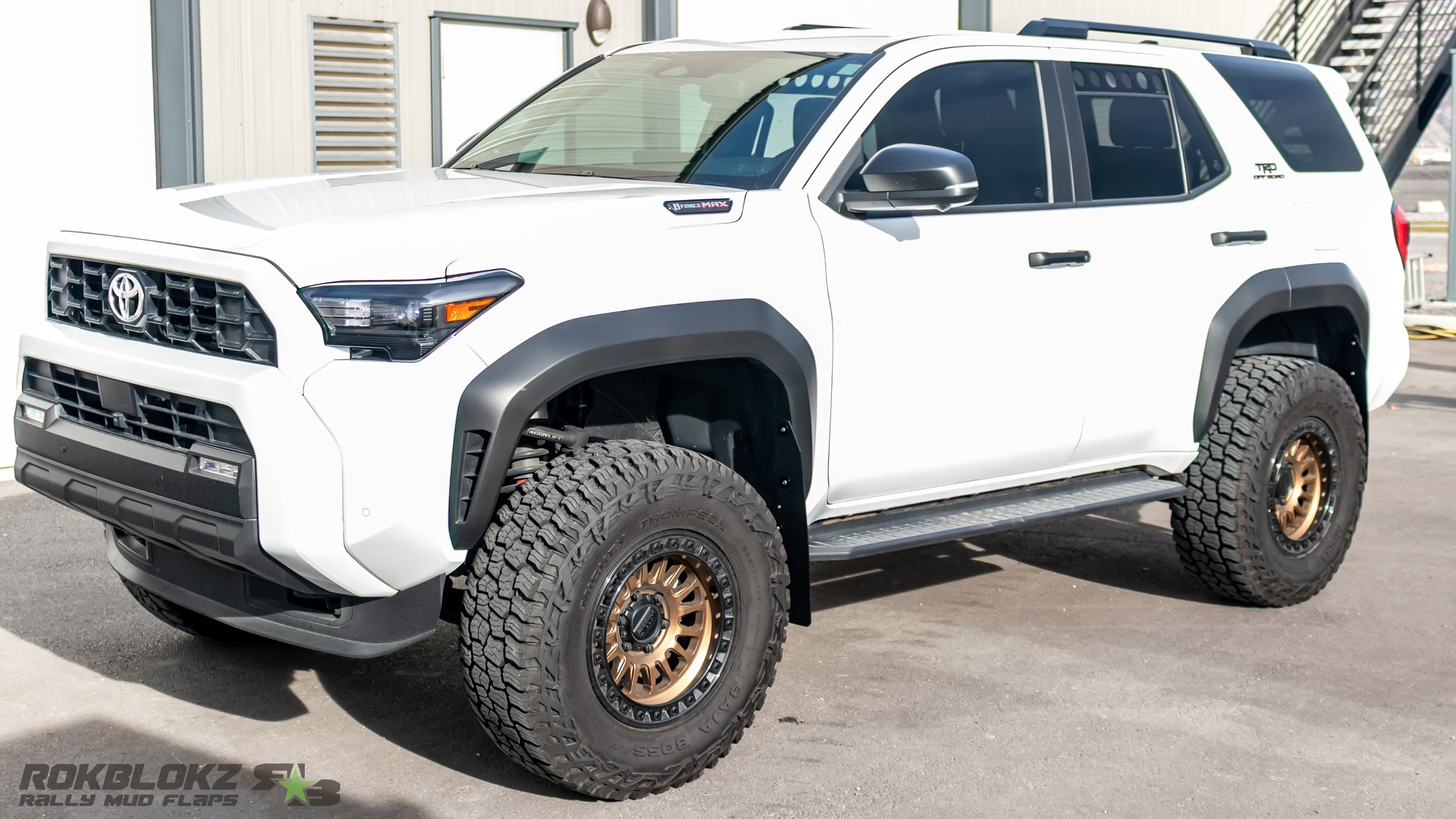 Toyota 4Runner TRD Off-road (6th Gen) 2025+ Rally Mud Flaps — RokBlokz