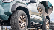 Mounting hardware view for Rokblokz mud flaps on 2025 4Runner