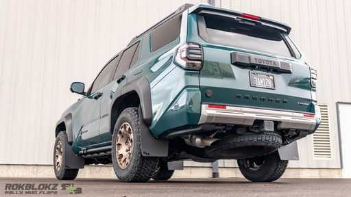 Rokblokz high clearance mud flaps for 2025 Toyota 4Runner Trailhunter