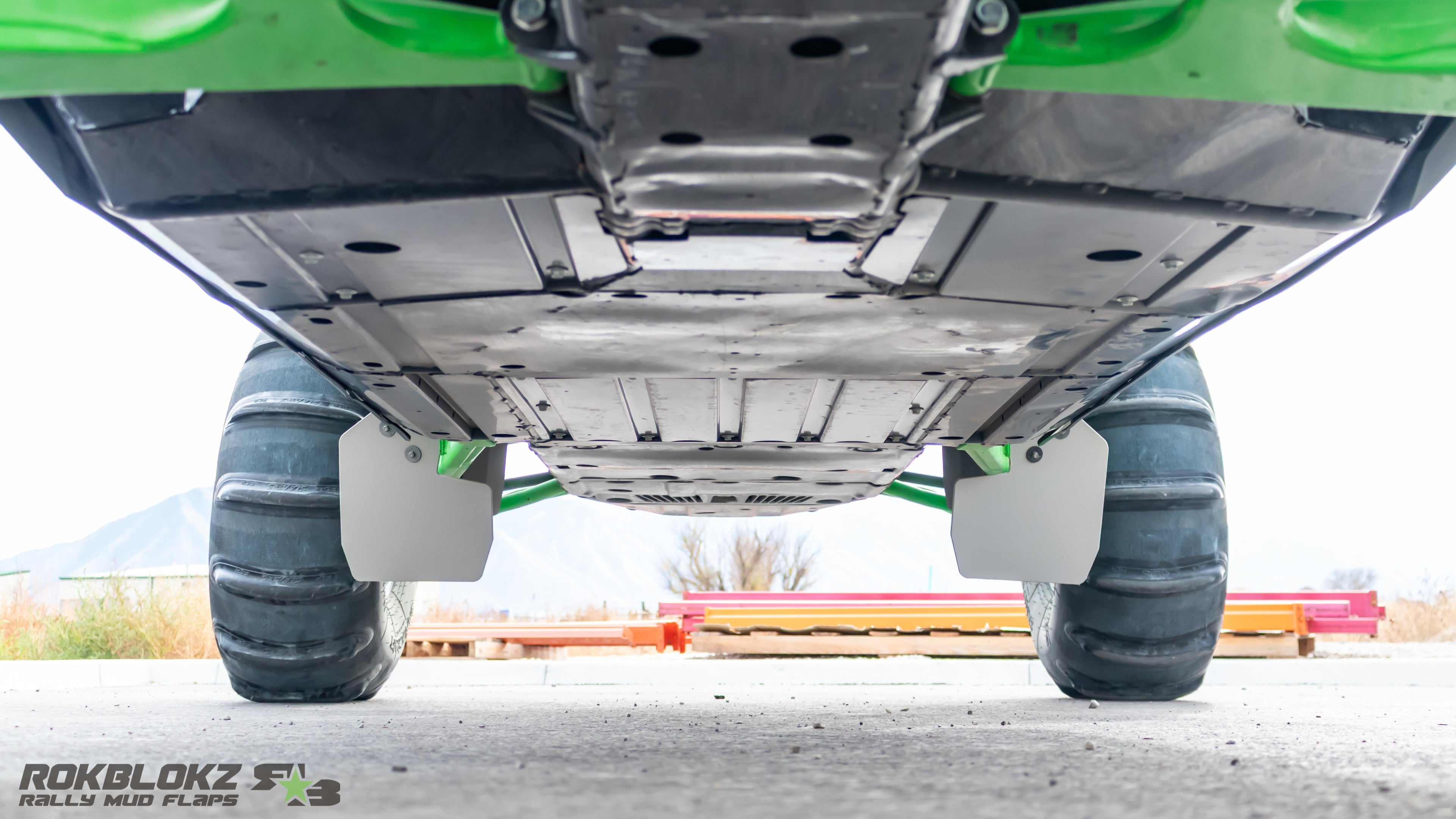 Kawasaki Teryx H2 Trailing Arm Mud Flaps 2026+ (Pair) — RokBlokz