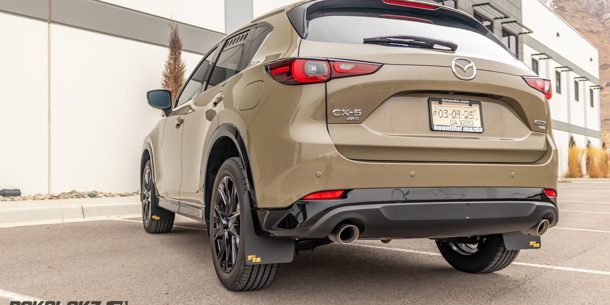 Mazda CX-5 2022-2025 Rally Mud Flaps — RokBlokz