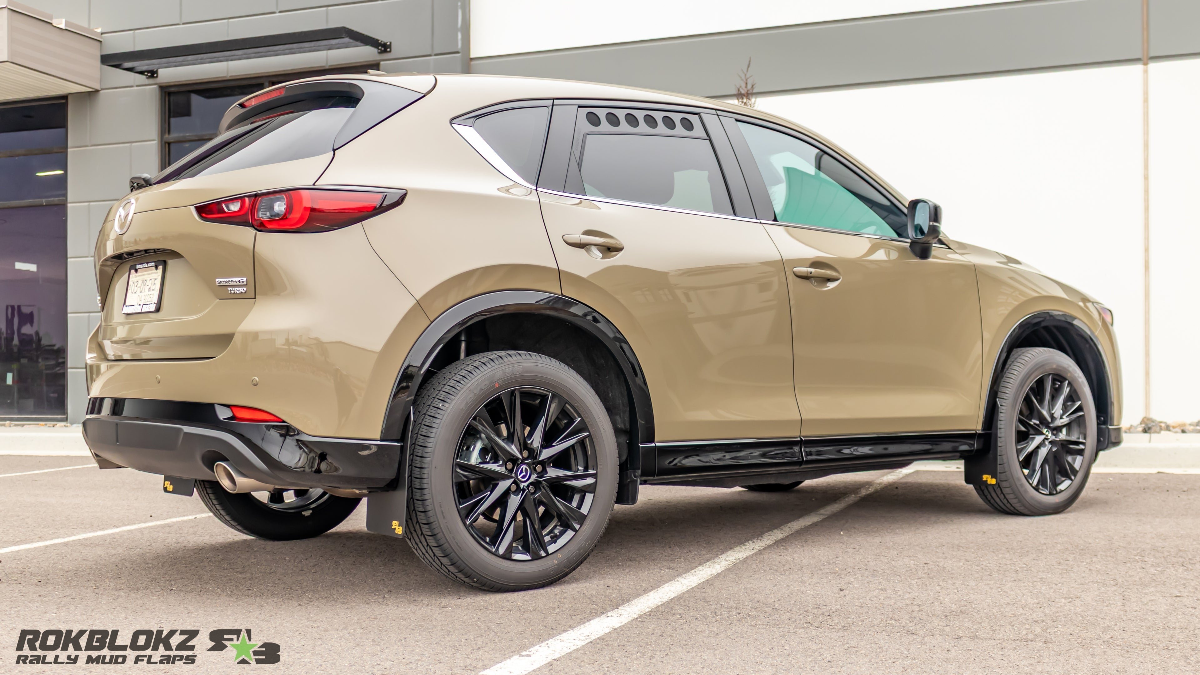 Mazda CX-5 2022+ Rally Mud Flaps — RokBlokz