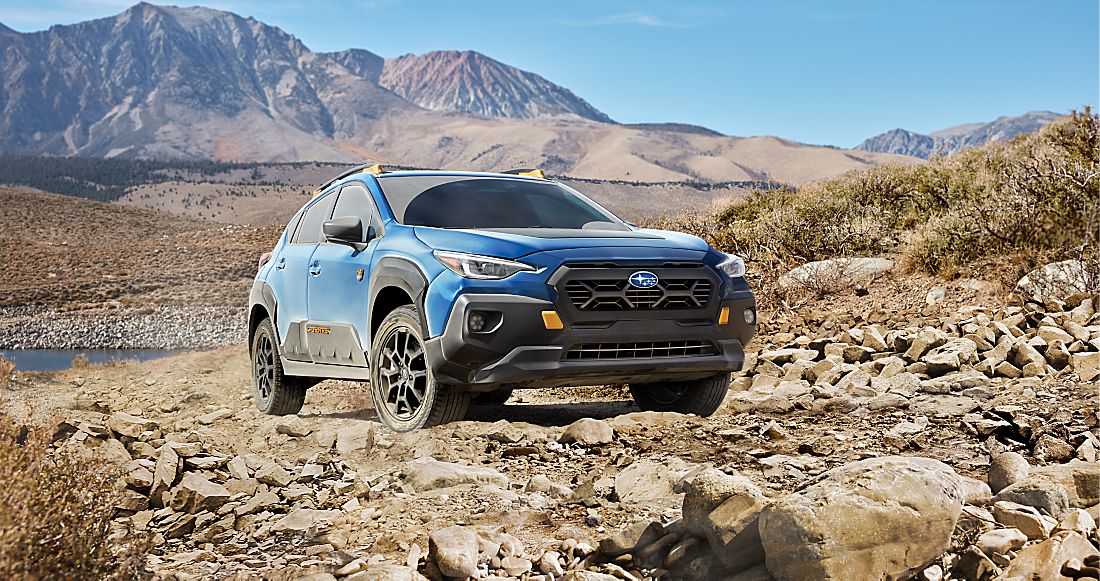 くまROCK Subaru Crosstrek WILDERNESS 2024+ Mud Flaps — RokBlokz