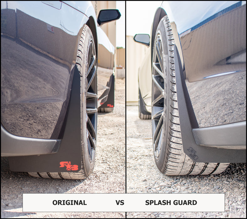 Chevrolet Camaro (5th Gen) 2014-2015 Splash Guards & Rally Mud Flaps