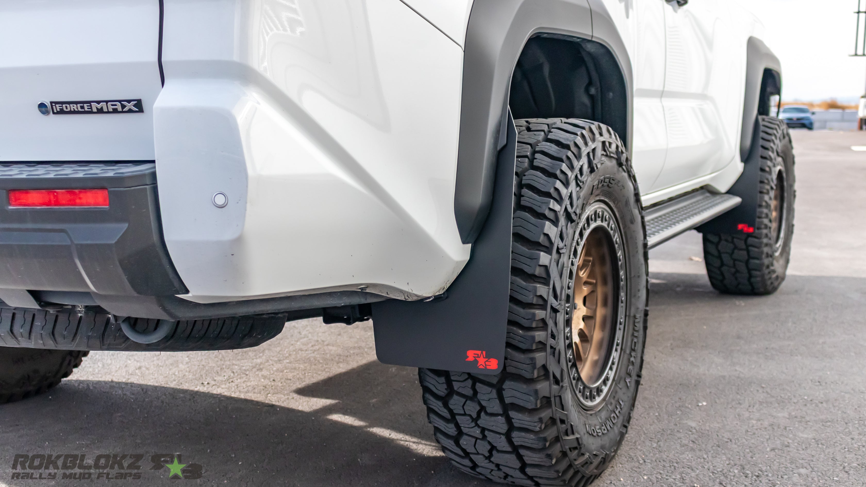 Toyota 4Runner TRD Off-road (6th Gen) 2025+ Rally Mud Flaps — RokBlokz