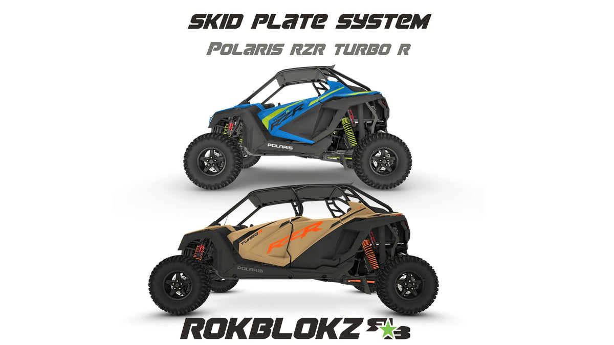 RZR TURBO R 2022+ Ultimate Skid Plate — RokBlokz
