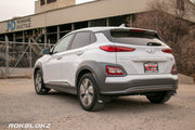 Hyundai Kona Electric with Rokblokz Rally Mud Flaps installed