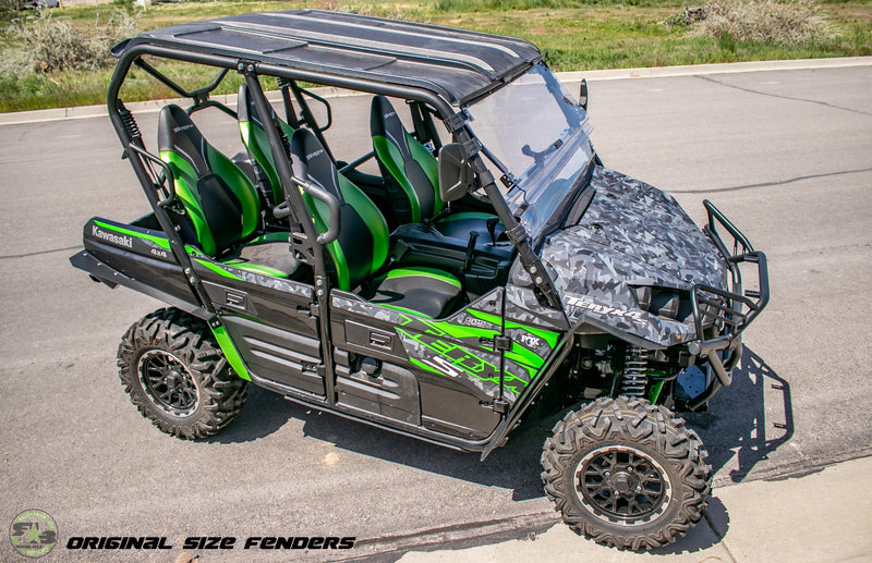 2017 Kawasaki TERYX ft. Rokblokz Fender Kit 4