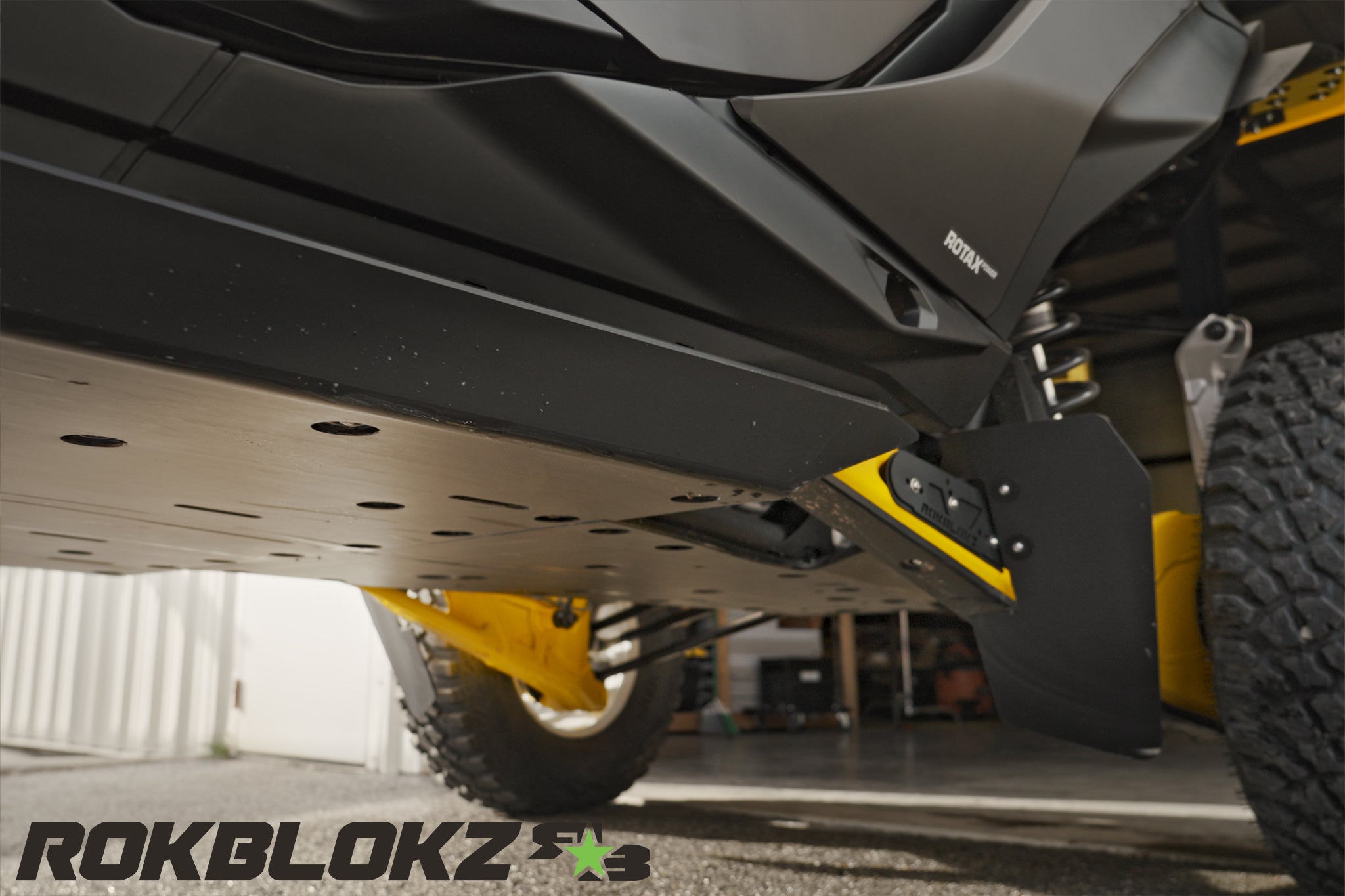 Can-Am Maverick R Skid Plate — RokBlokz