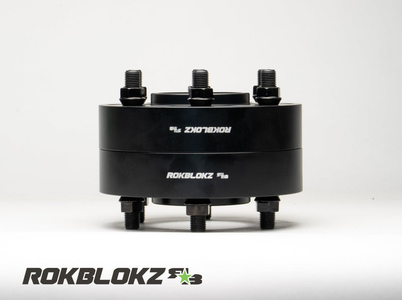 ROKBLOKZ Hub Centric Elite wheel spacers 6x139 cb106 m12x1.5 - 3
