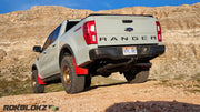 2019 Ford Ranger Tremor Ft Rokblokz Rally Mud Flaps Original size - rear 3/4 view