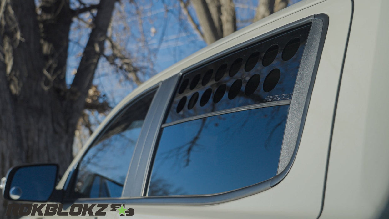 2019 Ford Ranger Featuring Rokblokz Double Row Window Vent - 2