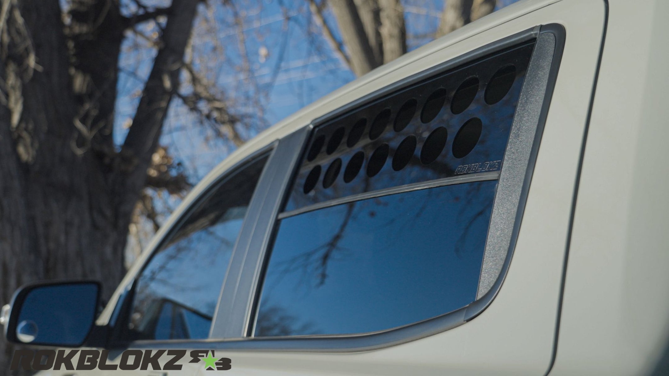 Ford Ranger 2019-2023 Window Vents — RokBlokz
