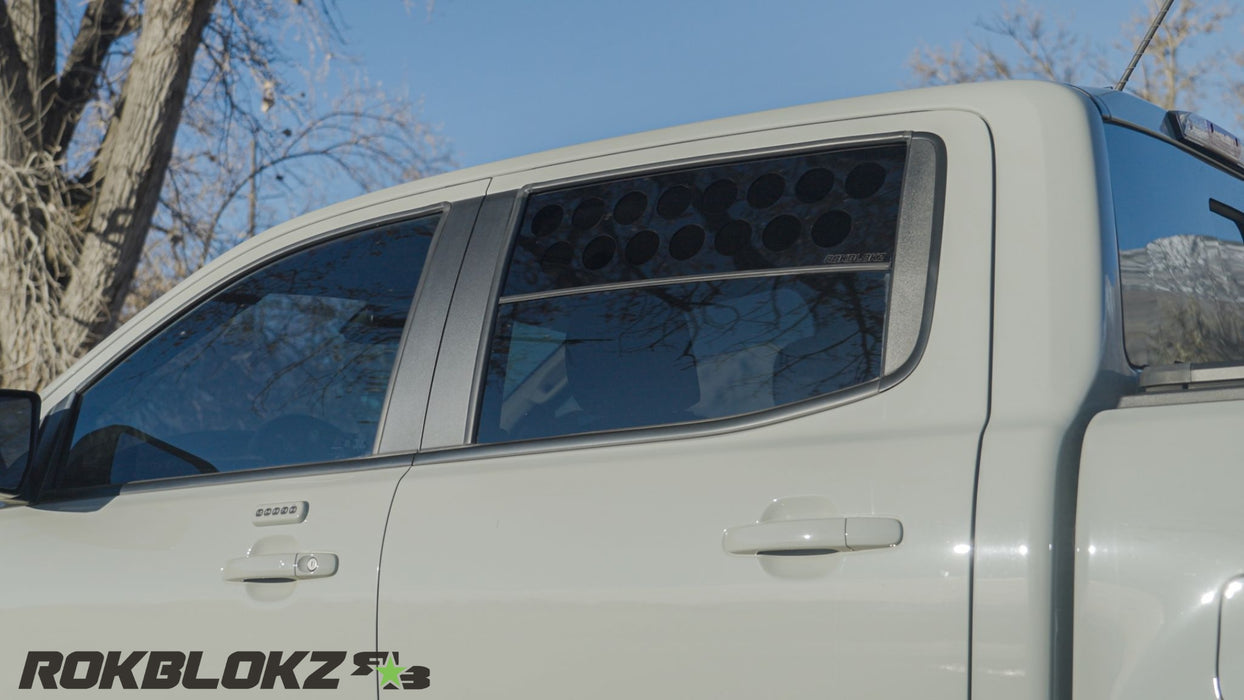 Ford Ranger 2019-2023 Window Vents — RokBlokz
