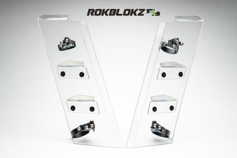 Rokblokz Air Blades - UTV Wind Deflector Kit