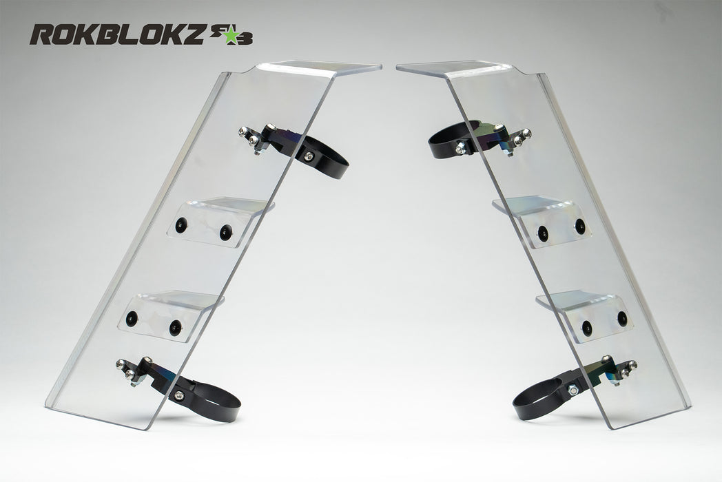 Rokblokz Air Blades - UTV Wind Deflector Kit