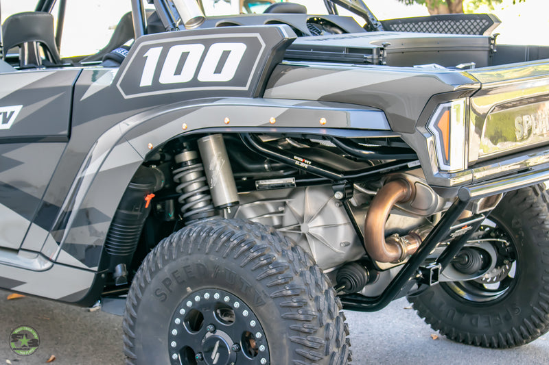 Speed UTV El Jefe 2023+ Fender Flare Extensions/Mud Flaps F&R