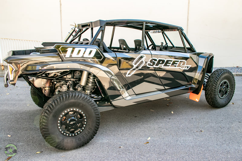 Speed UTV El Jefe 2023+ Fender Flare Extensions/Mud Flaps F&R