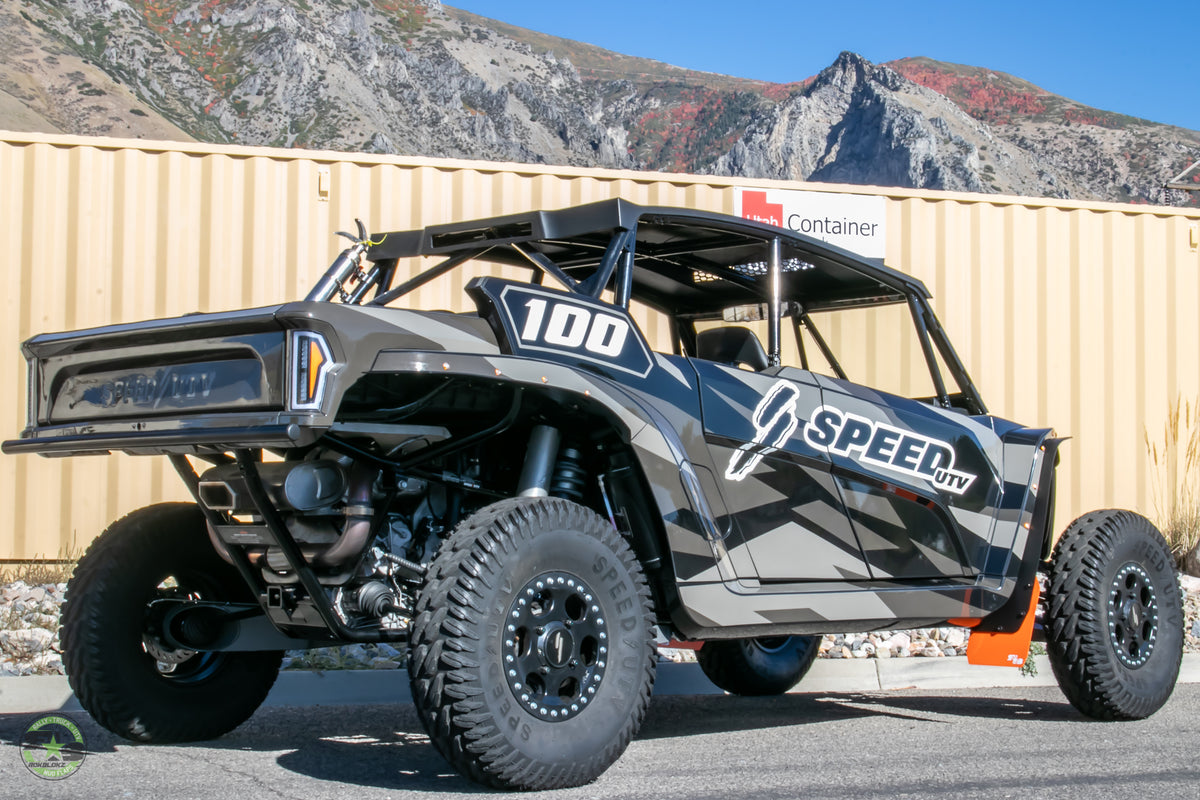 Speed UTV El Jefe 2023+ Fender Flare Extensions/Mud Flaps F&R — RokBlokz