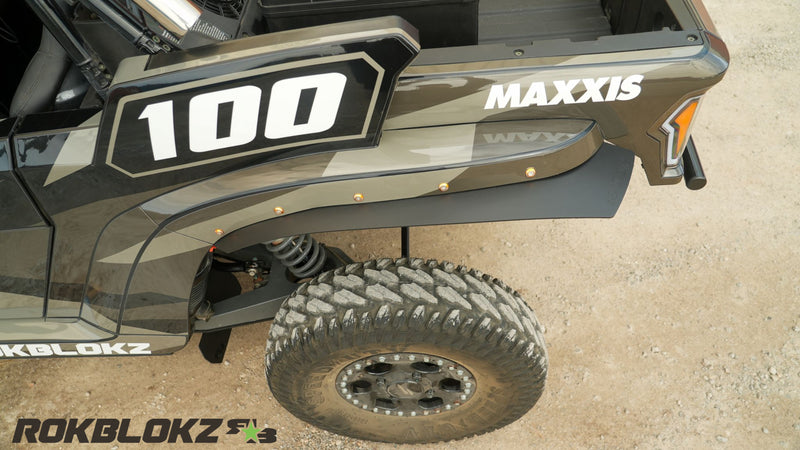 Speed UTV El Jefe 2023+ Fender Flare Extensions/Mud Flaps F&R