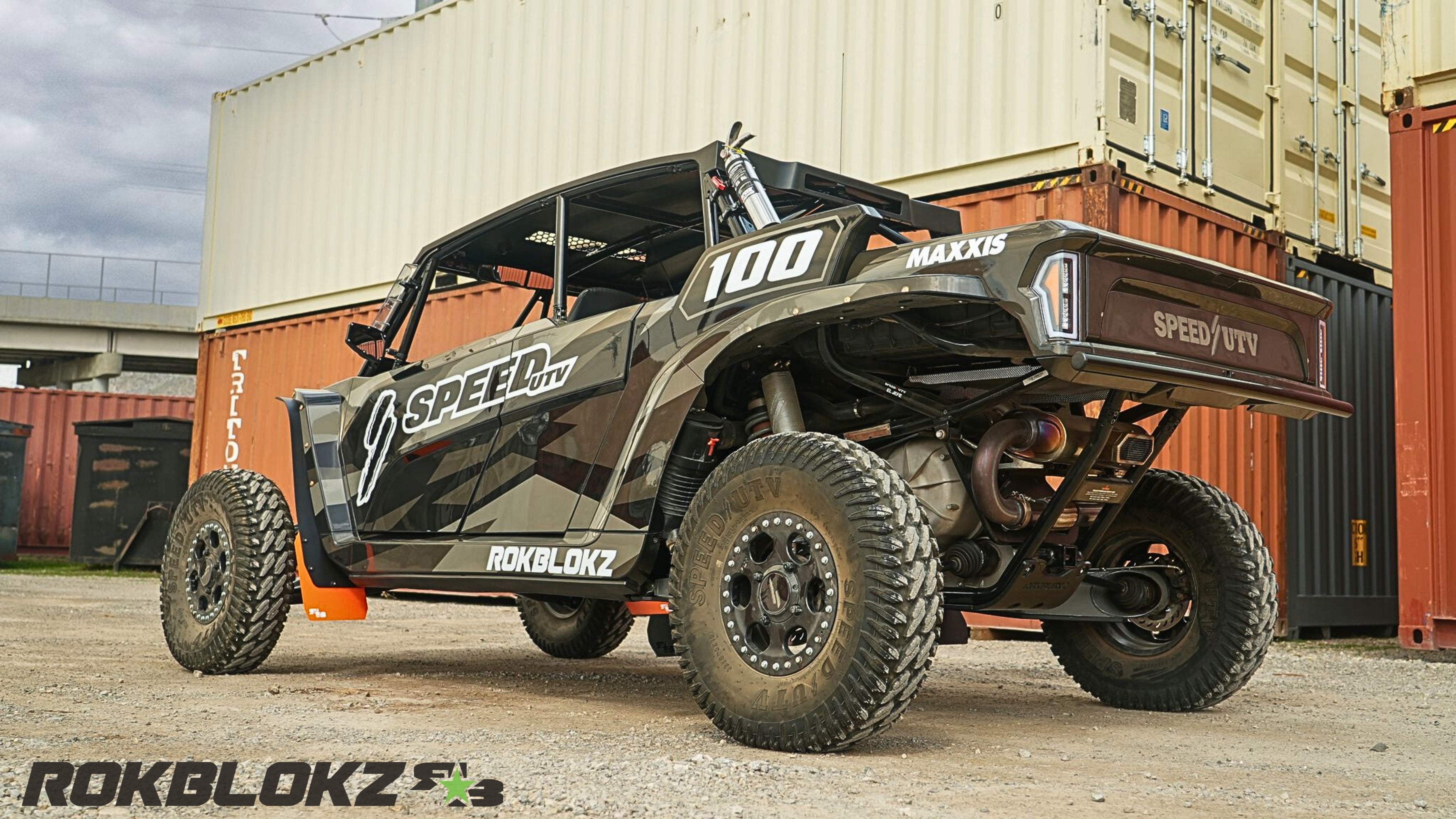Speed UTV El Jefe 2023+ Fender Flare Extensions/Mud Flaps F&R